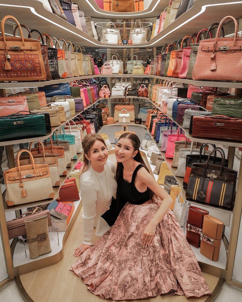 how much is jamie chua's birkin collection worth