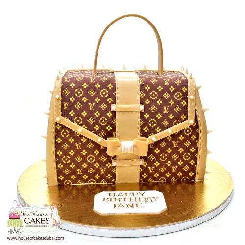 Louis Vuitton Bag Cake Cumpleaños