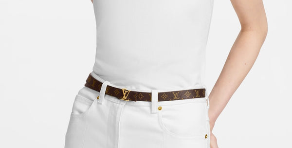 Louis Vuitton afirma que los cinturones se llevarán en el abdomen