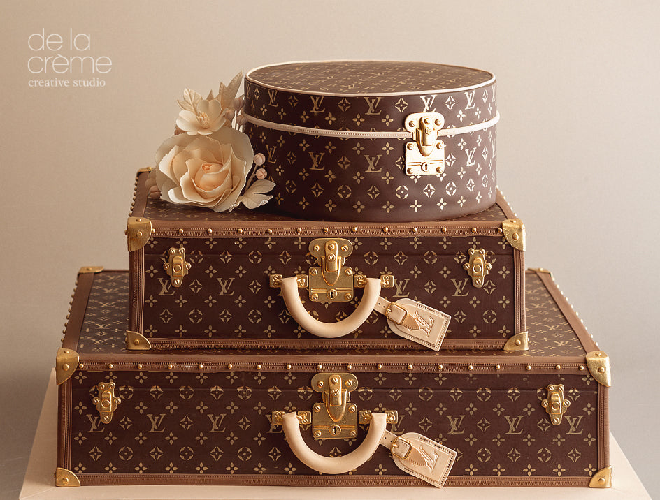 gateaux louis vuitton pour anniversaire delacrema