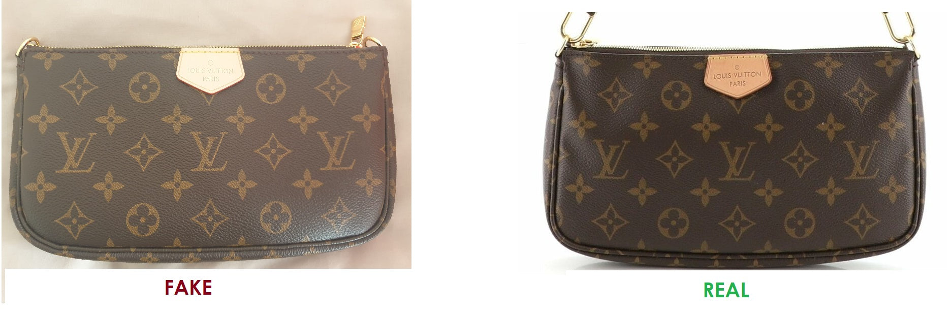 REAL OR FAKE? Louis Vuitton Multi Pochette Accessories Authentication – My  Closet Rocks