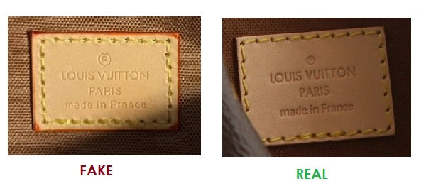 louis vuitton multi pochette fake vs real how to tell HEAT STAMP