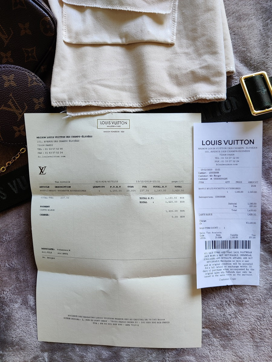 Louis Vuitton Multi Pochette falso vs real cómo decir auténtico