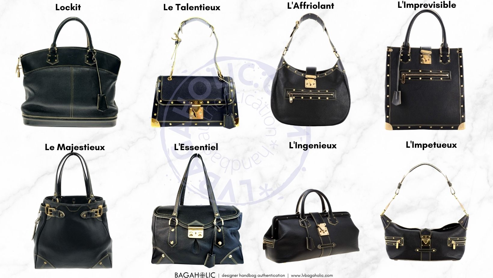 Louis Vuitton Vintage Suhali Lockit - Brown Handle Bags, Handbags -  LOU808261