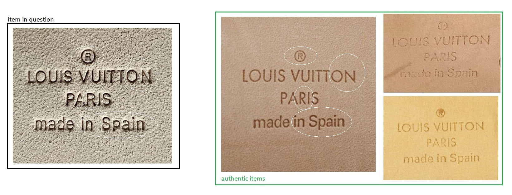 DIFERENCIA ENTRE CINTO ORIGINAL Y RÉPLICA LOUIS VUITTON