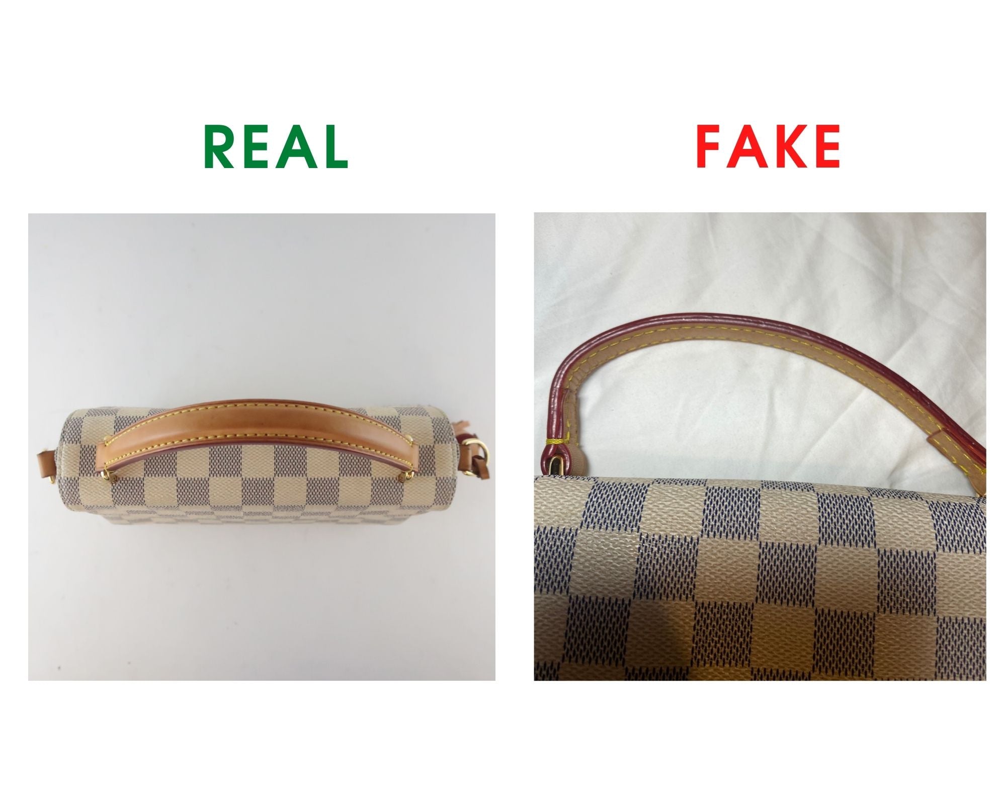 Louis Vuitton Croisette Bag Review and Real vs Fake Comparison (With Real Photos) Top handle