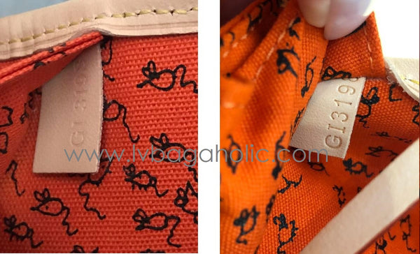 How to Tell if This Louis Vuitton Catogram Neverfull MM Is Real Or Fak –  Bagaholic