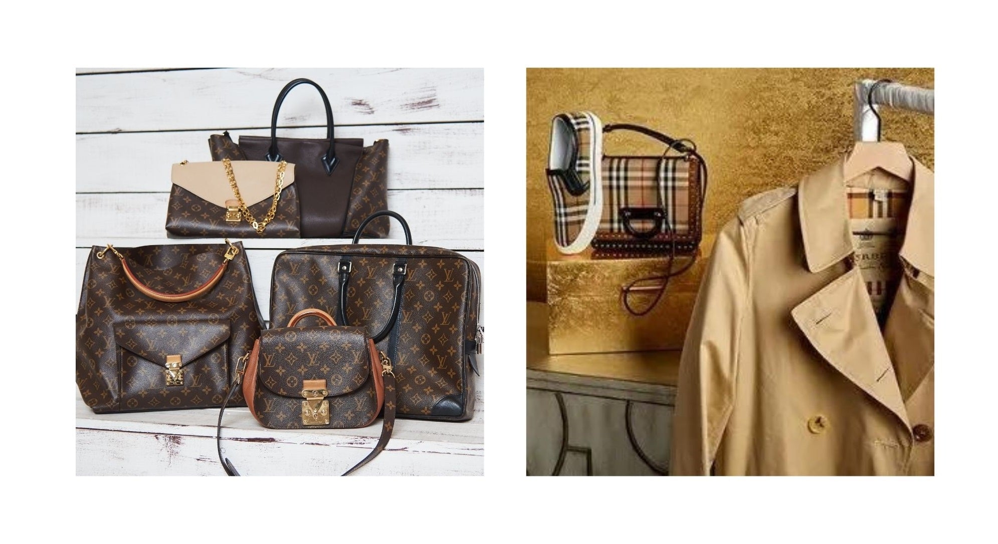 Qué marca es mejor: Louis Vuitton vs Burberry Artems