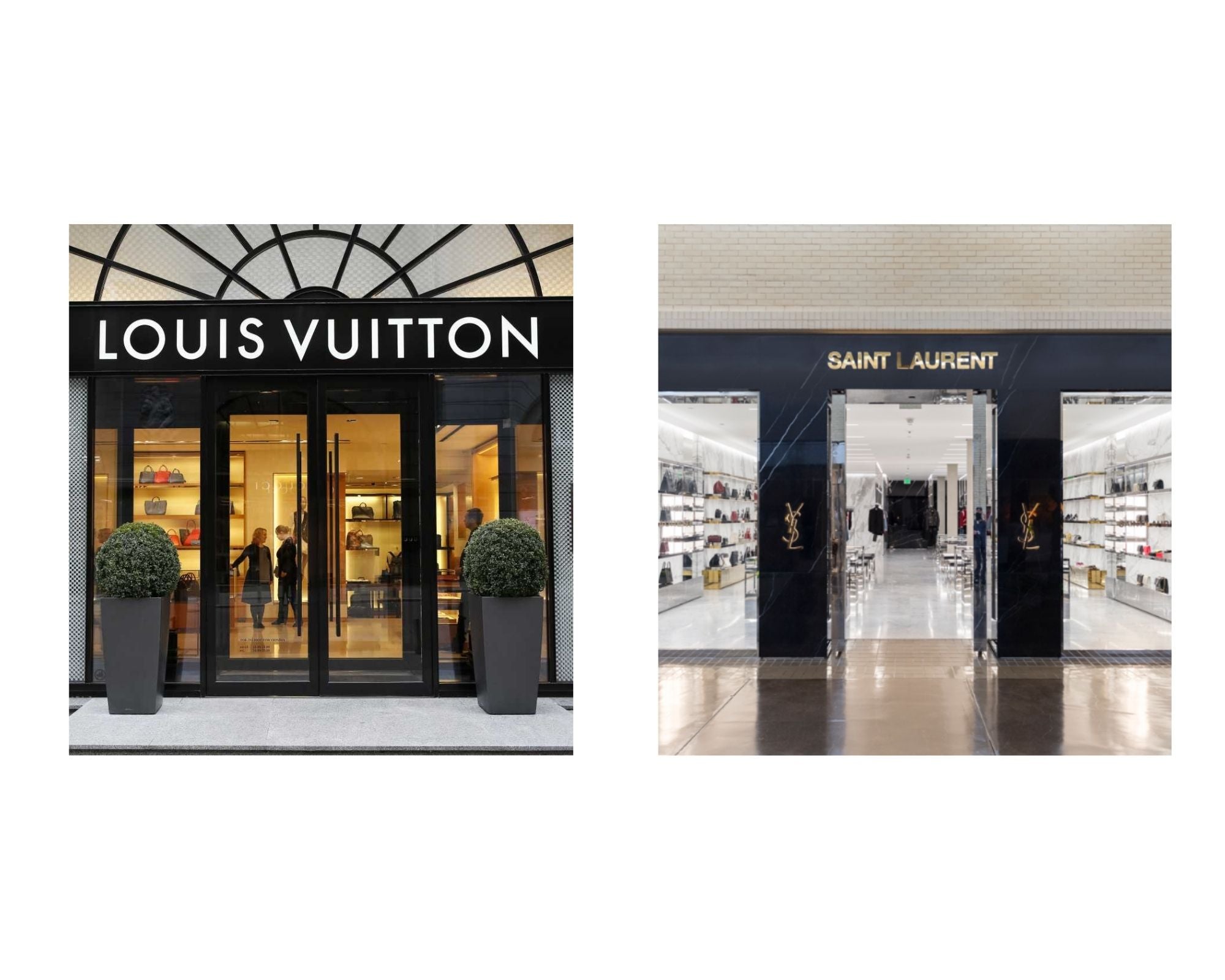 Louis Vuitton vs Yves Saint Laurent: Where To Buy