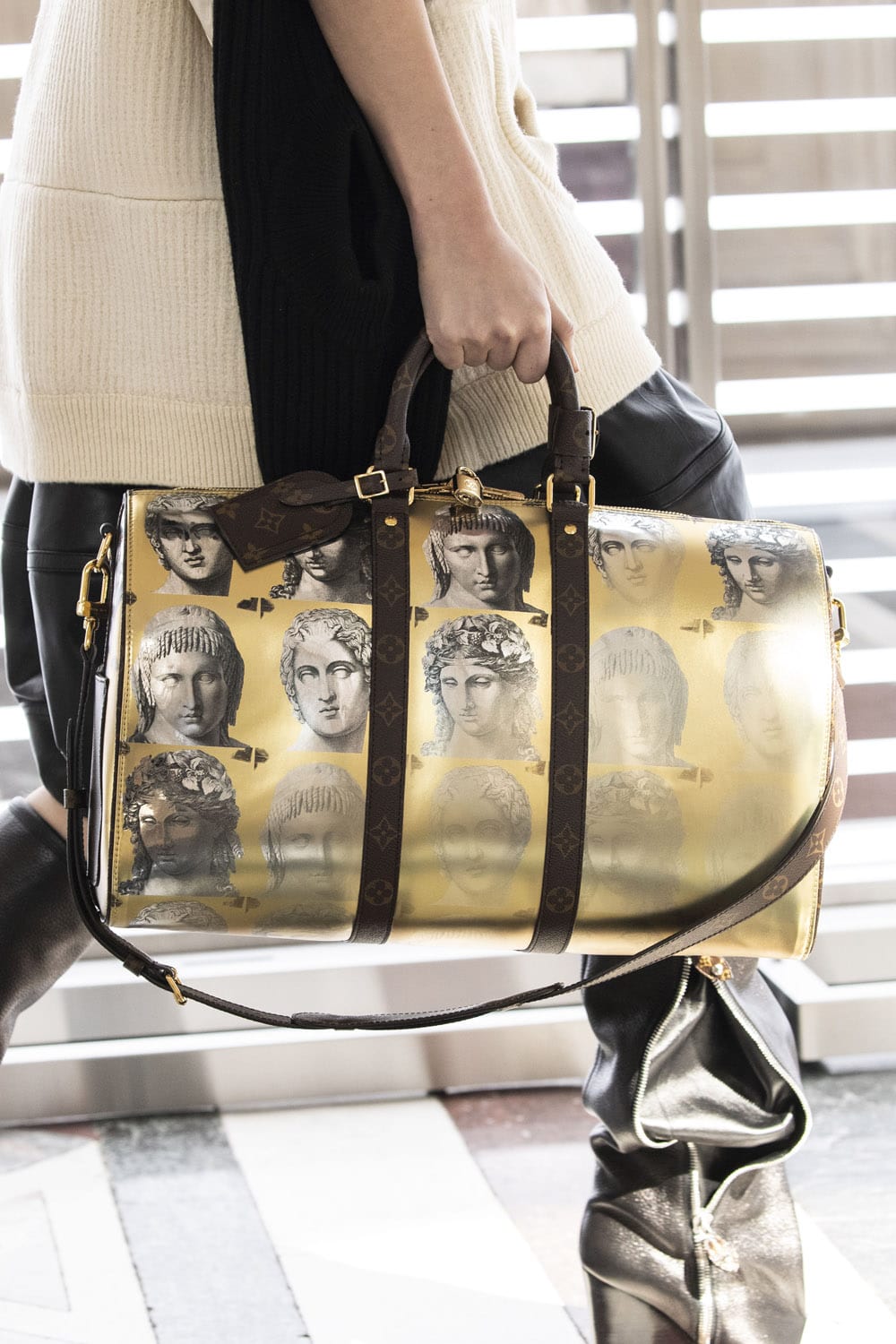 New Louis Vuitton Alma Fornasetti Limited Edition Bag with Box at