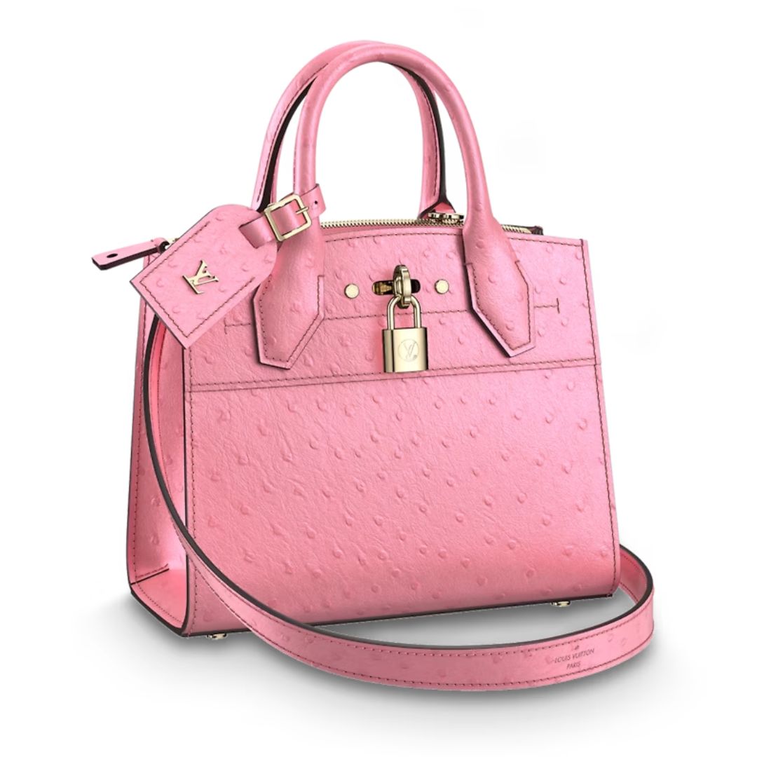 most expensive louis vuitton bags city steamer ostrich