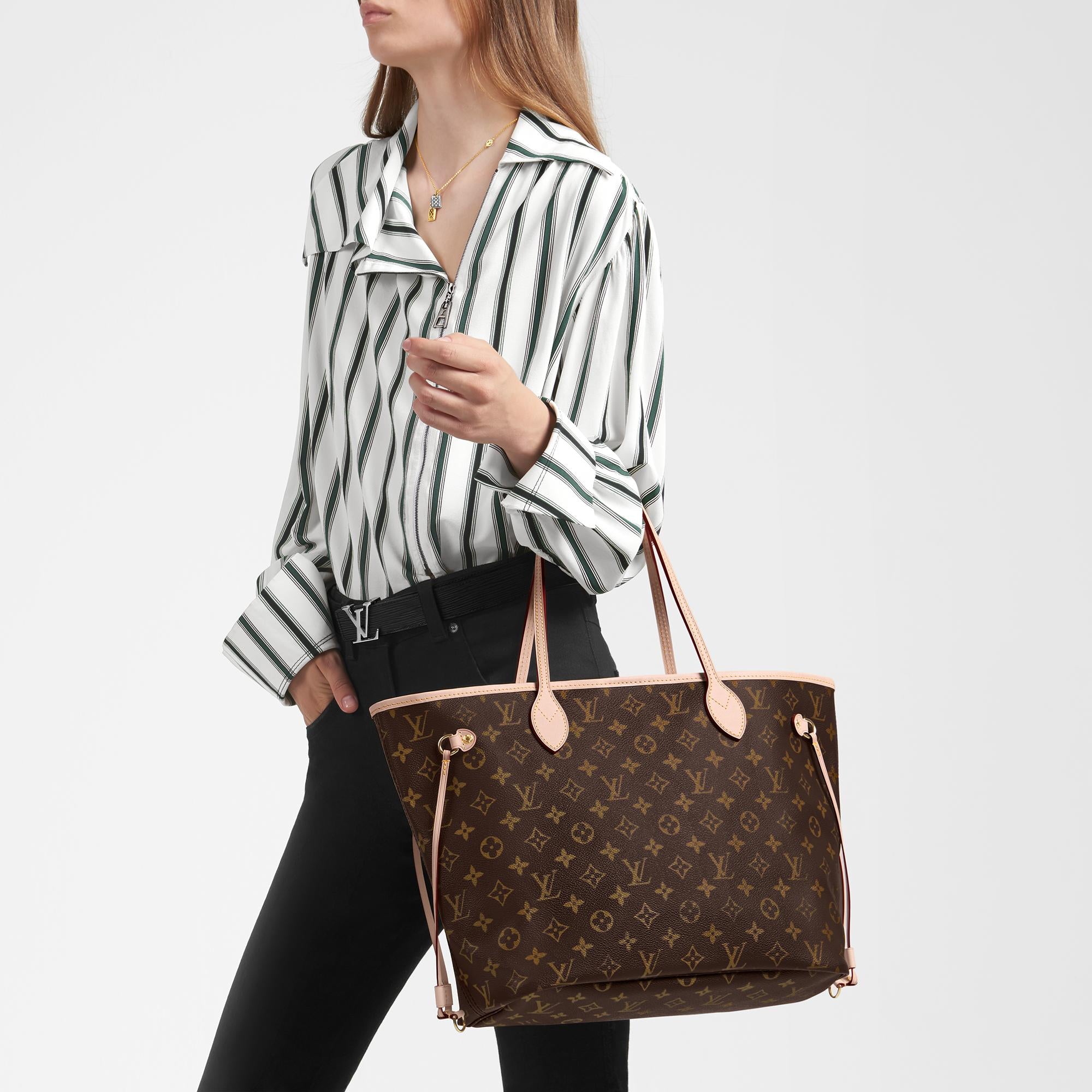 Why You Should Invest in Louis Vuitton Neverfull MM Right Now neverfull mono modshot