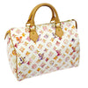 louis vuitton speedy watercolor aquarelle with pink bag limited edition