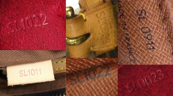 Codice della data di Louis Vuitton SL