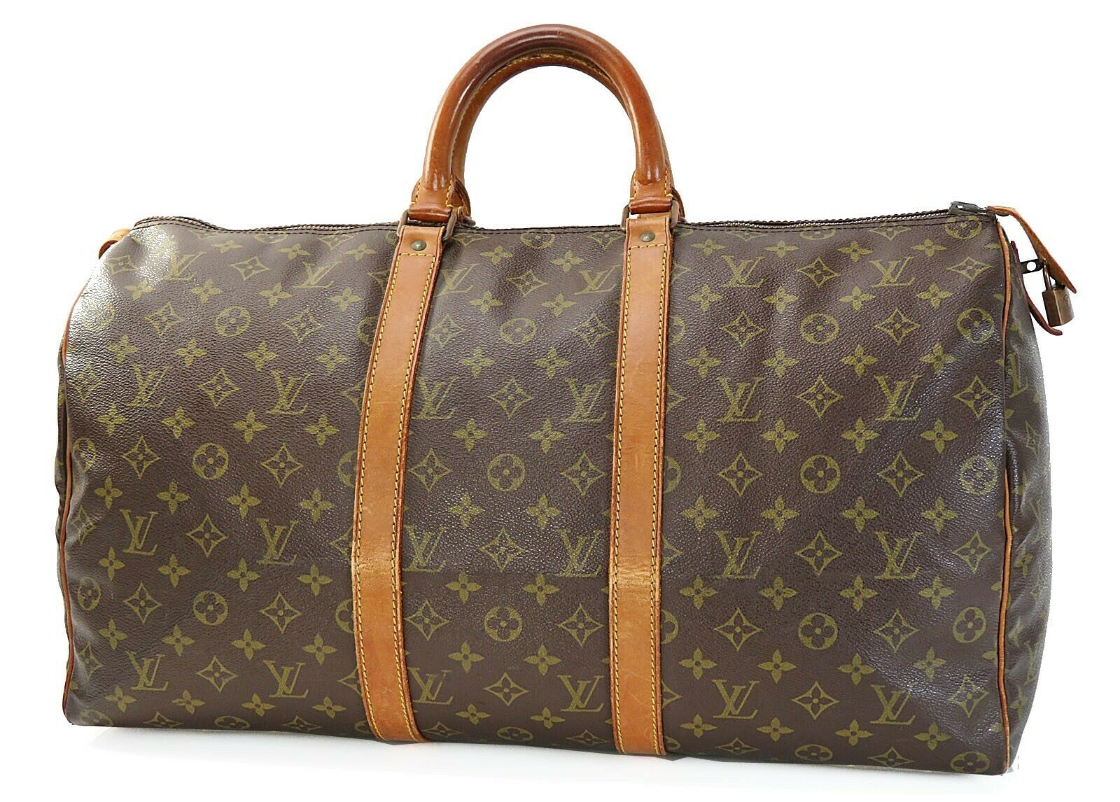 Vintage Louis Vuitton Keepall Monogram Canvas Handbag