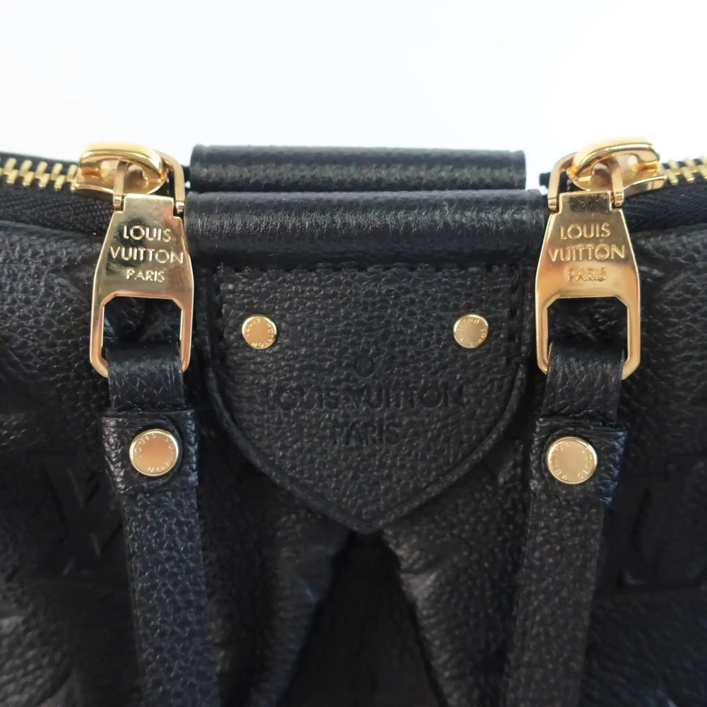 Louis Vuitton Black Monogram Empreinte Mazarine MM Bag | LVBagaholic