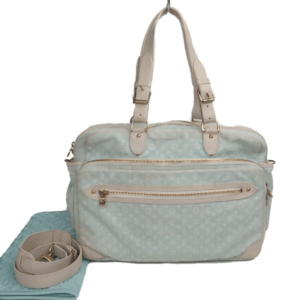 Vuitton Blue Monogram Mini Diaper Bag with diaper | Bagaholic