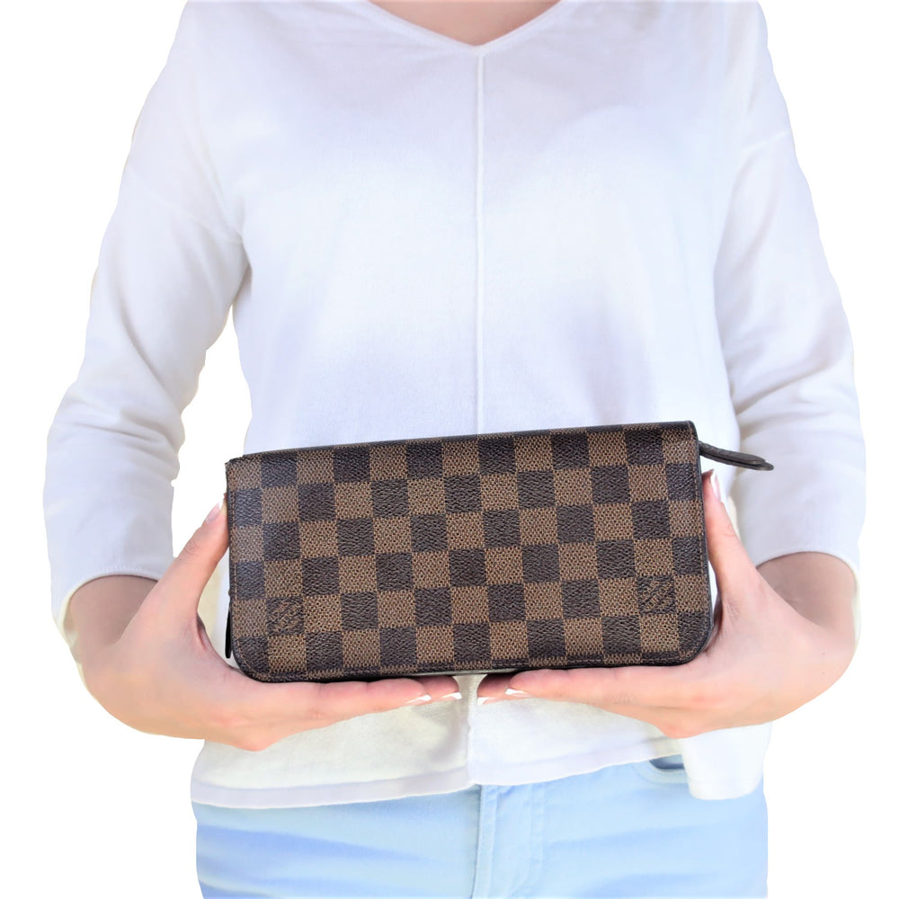 Louis Vuitton Damier Ebene Porte Tresor Wallet  My Paris Branded  StationSell Your Bags And Get Instant Cash