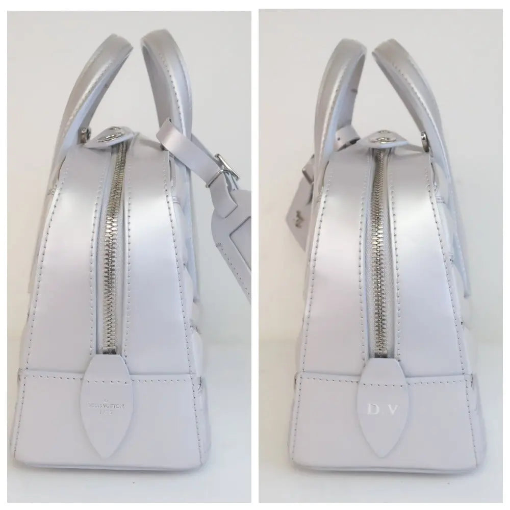 Louis Vuitton Louis Vuitton Malletage Dora Silver Crossbody bag LVBagaholic