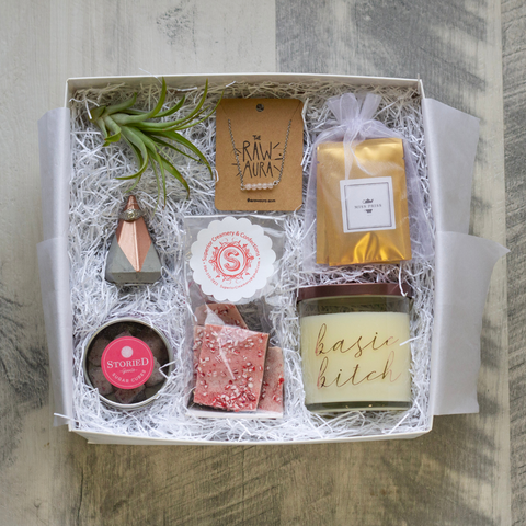 Rose Gold Gift Box Gifted RVA Curated Gifts