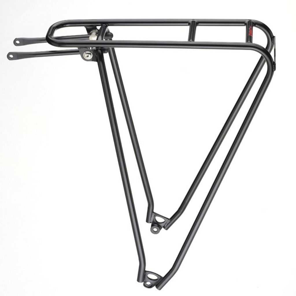 Estructura fina polvo negro para cuadro bicicleta portaequipajes trasero T5