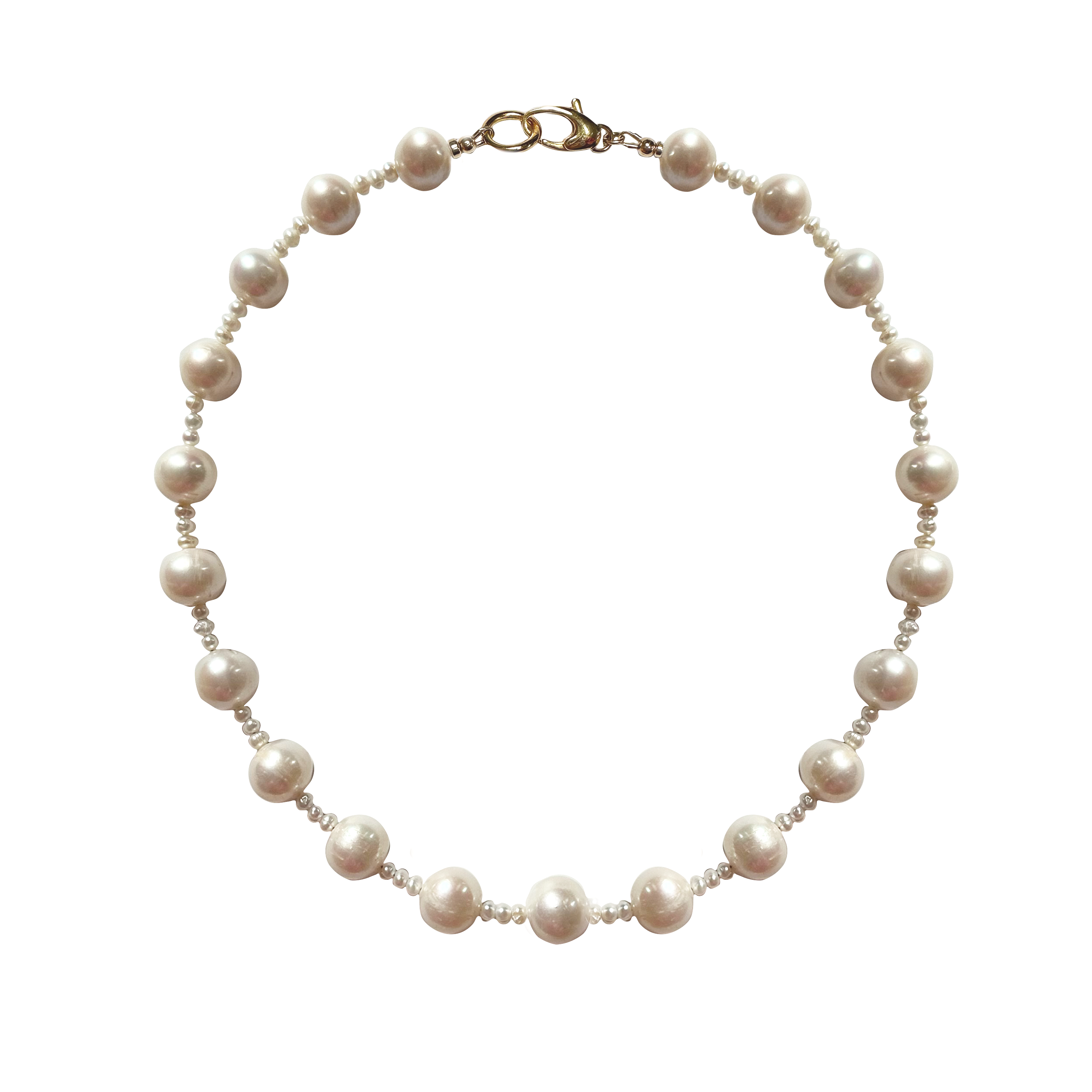 Pearl and 14kt gold-filled and sterling silver Women's Necklace Margie  Edwards Jewelry– Margie Edwards Jewelry
