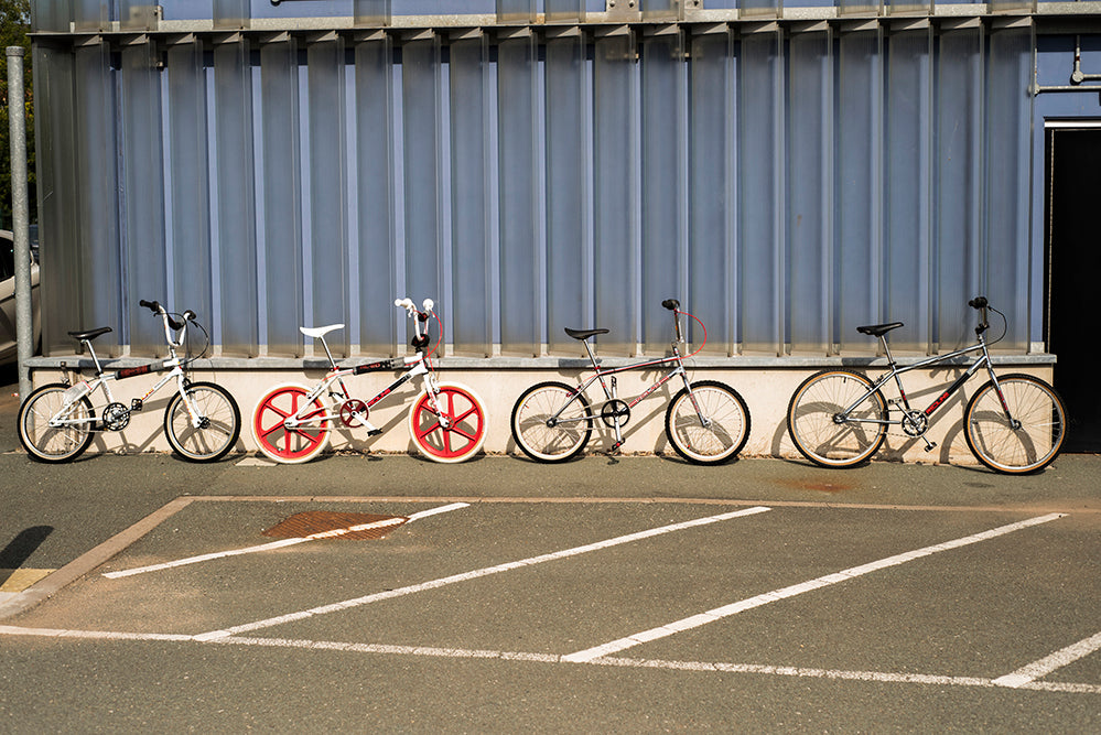 Redline Old School Bikes Line Up 