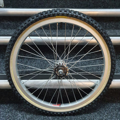 Diamond Back Raleigh Wheels with fitted Tioga Comp III Skinwall Tyres and Freewheel Pair