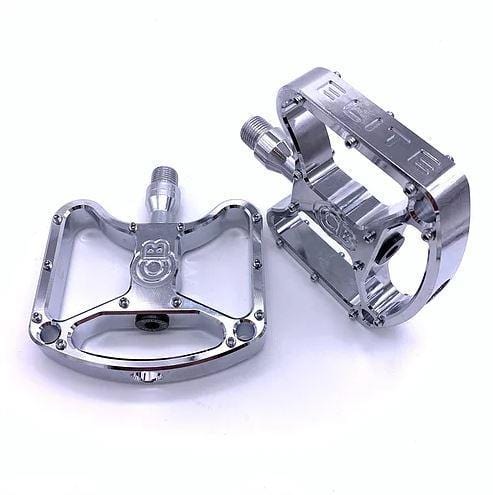 chrome bmx pedals