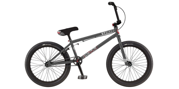 silver bmx bike