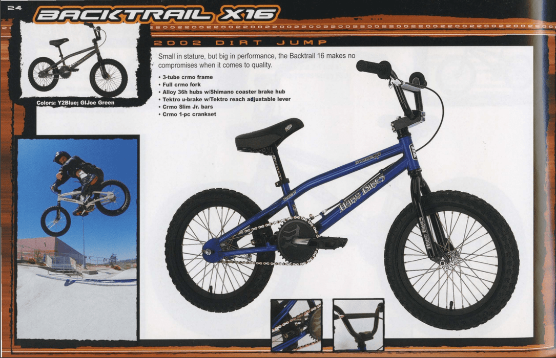 haro backtrail x16