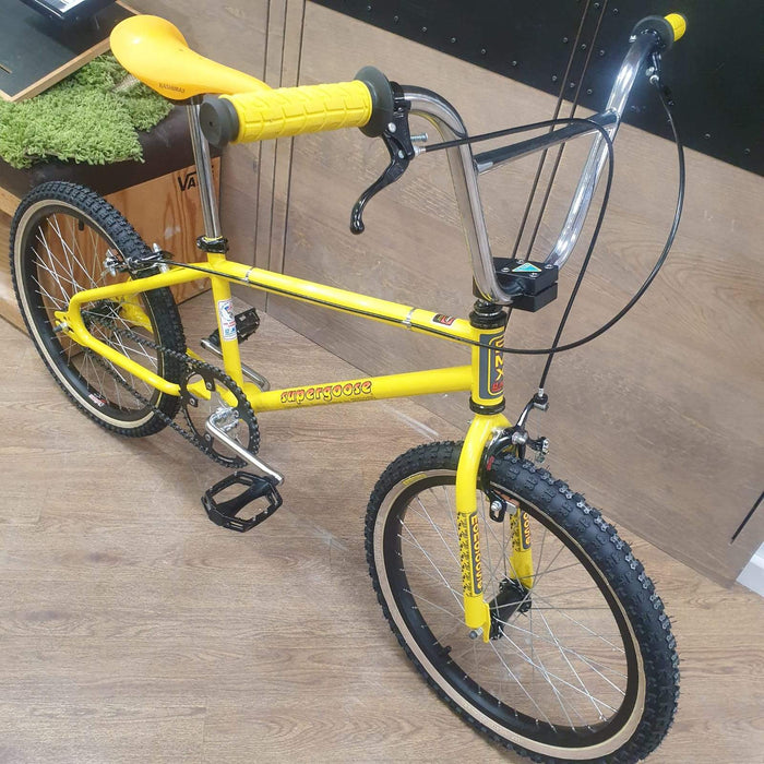 black and yellow mongoose bmx