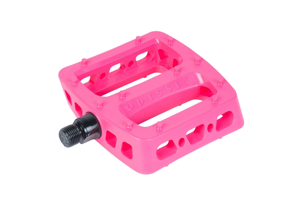 pink bmx pedals