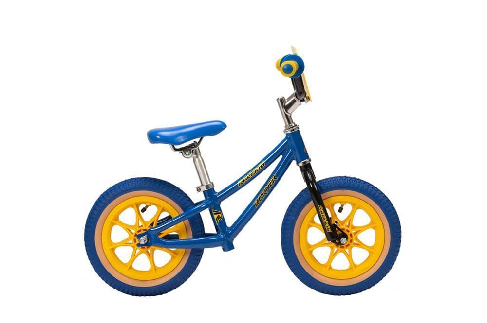 blue yellow bmx