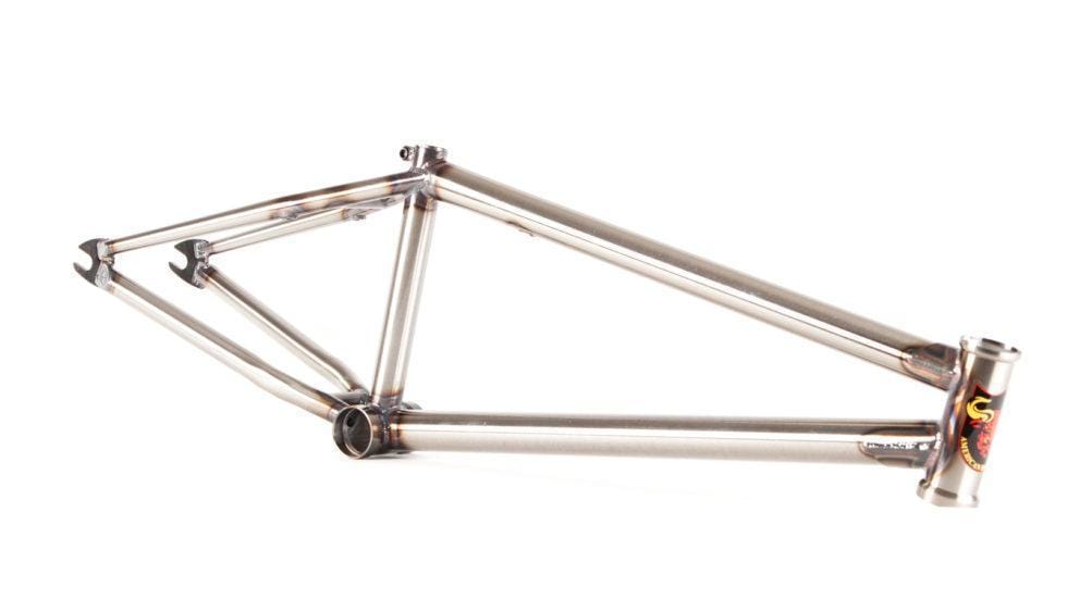 S M Bikes Hoder Btm Bmx Frame Gloss Clear Alans Bmx