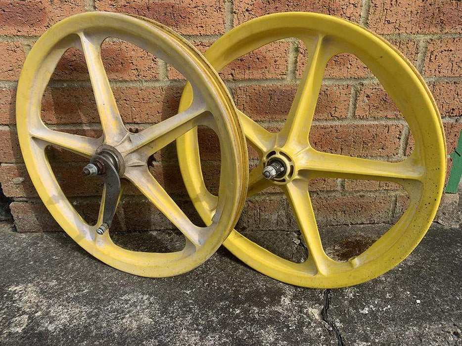 skyway tuff wheels yellow