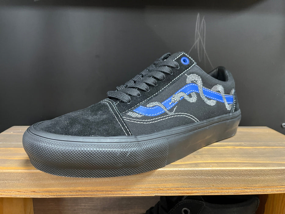 Vans Breana Geering Skate Old Skool Shoes Blue / Black | Alans BMX