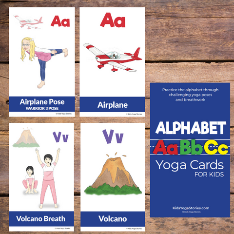 alphabet yoga poses