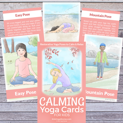 calming cards - brain breaks for kids