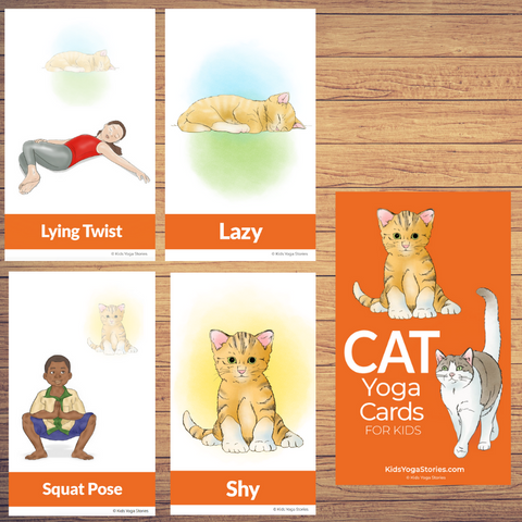 cat yoga poses for kids