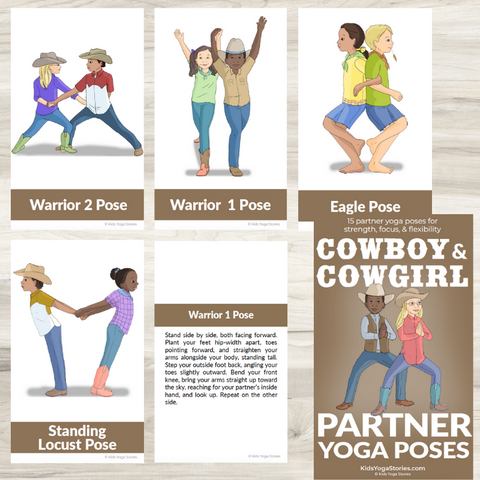 cowboy yoga poses for kids
