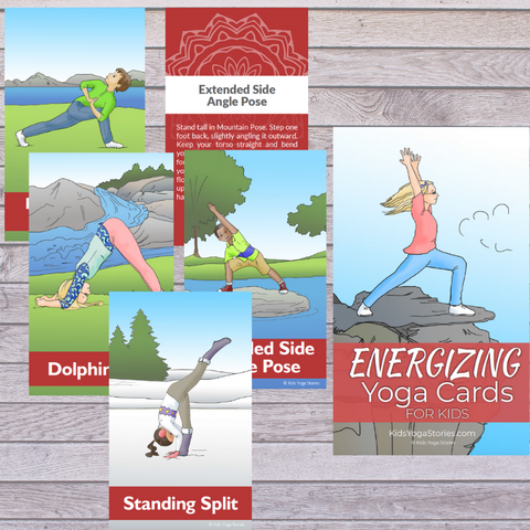 Energizing Yoga Cards Brain Break Ideas