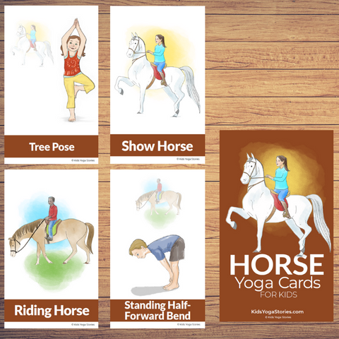 horse yoga poses for kids