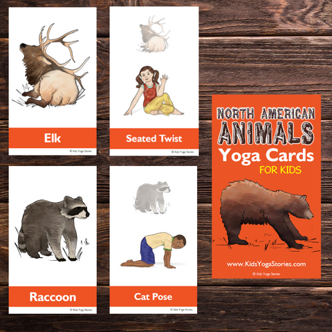 north american animals yoga