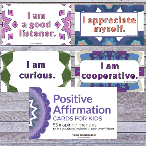 positive affirmation cards for kids