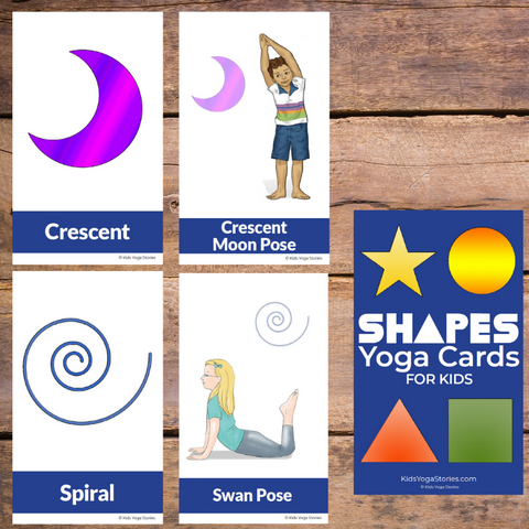 shapes yoga poses for kids