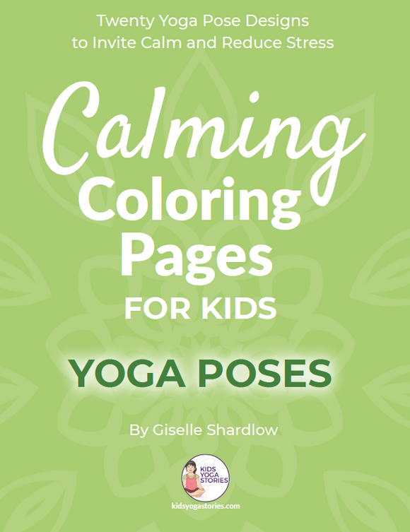 free kids yoga coloring pages