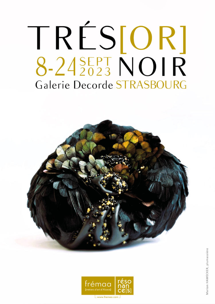 Exposition galerie Decorde Strasbourg Trésor Noir fremaa