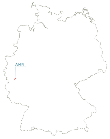 Ahr Wine Region Map