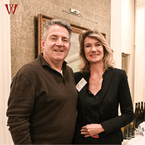 Stefan Lergenmüller from Schloss Reinhartshausen winery and Iris Ellmann MD of The WineBarn